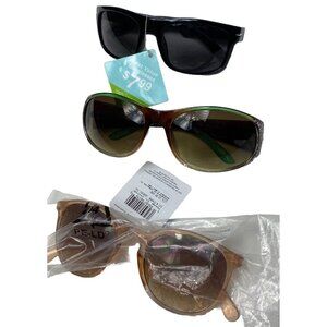 3 Pairs Foster Grant Sunglasses New Lot Bundle C2
